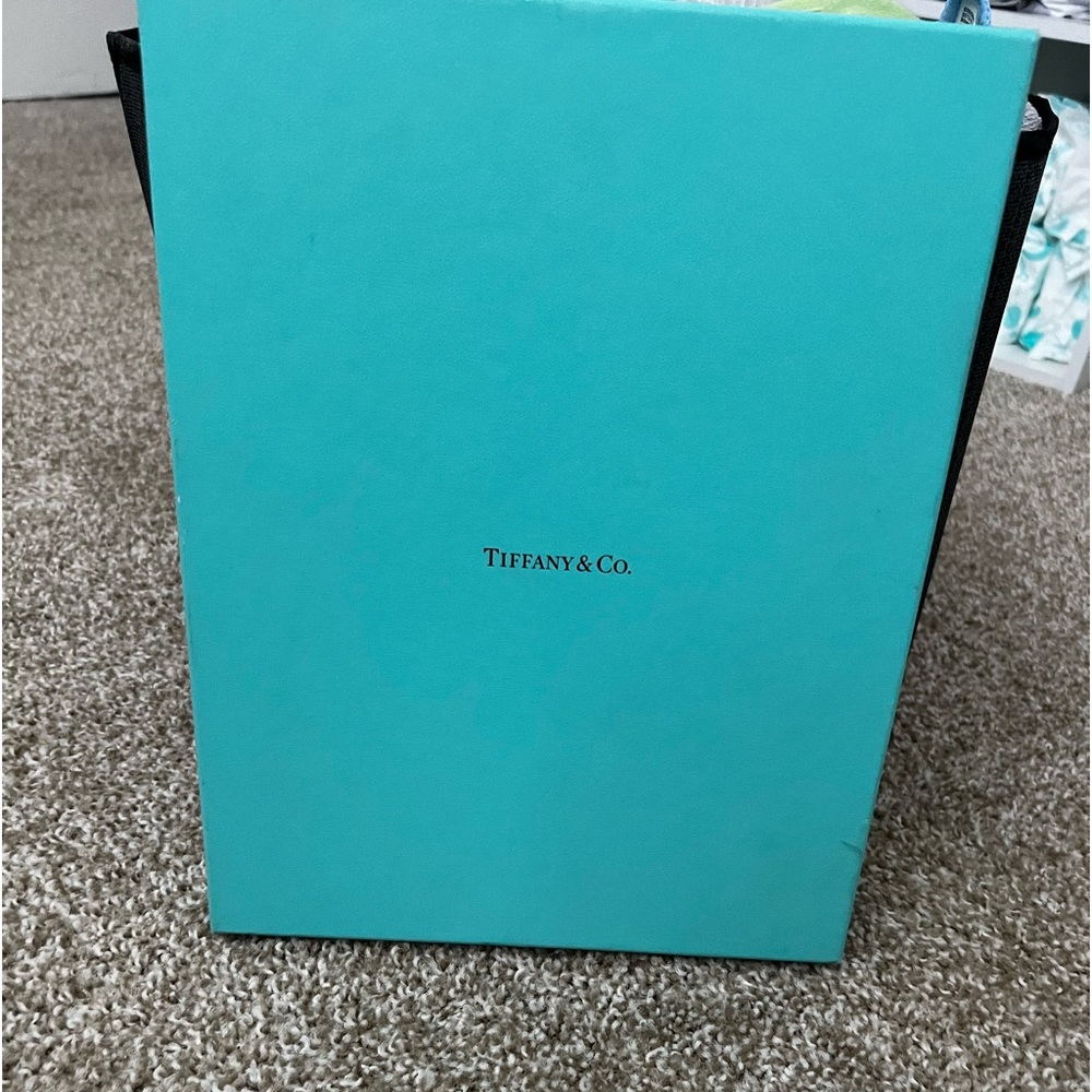 Authentic Tiffany wallet, bag, box paperwork